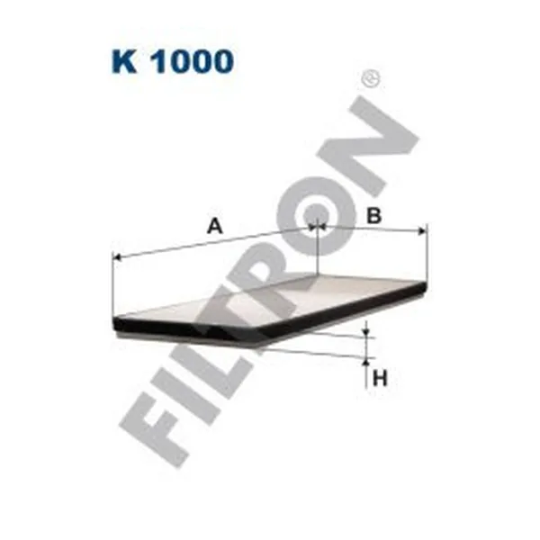 FILTRON K1000 Polen / Kabin Filtresi