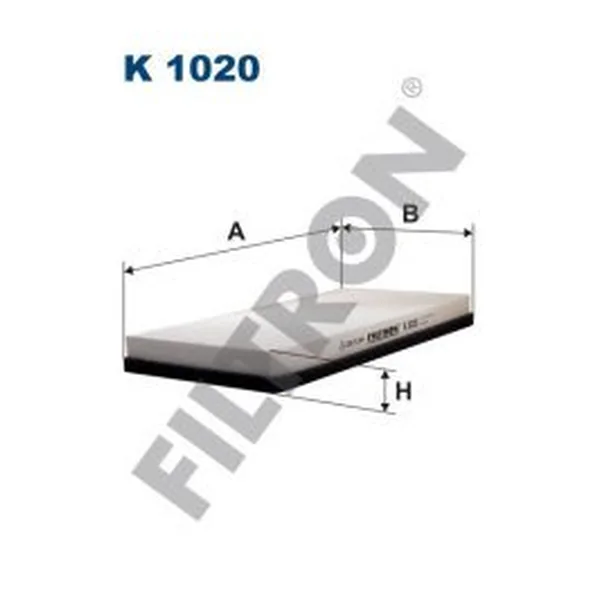 FILTRON K1020 Polen / Kabin Filtresi