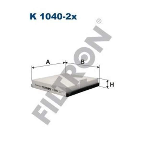 FILTRON K1040-2x Polen / Kabin Filtresi