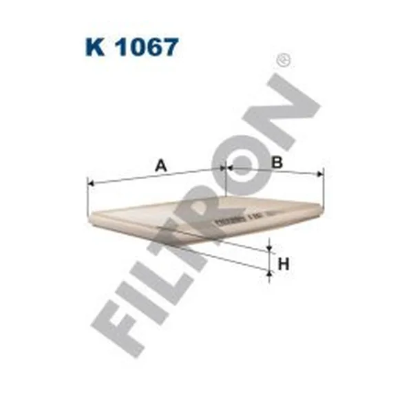 FILTRON K1067 Polen / Kabin Filtresi