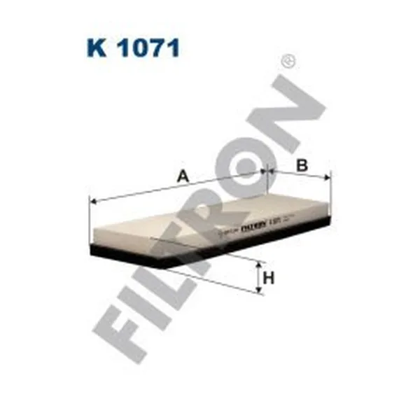 FILTRON K1071 Polen / Kabin Filtresi