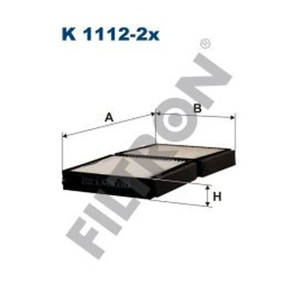 FILTRON K1112-2x Polen / Kabin Filtresi