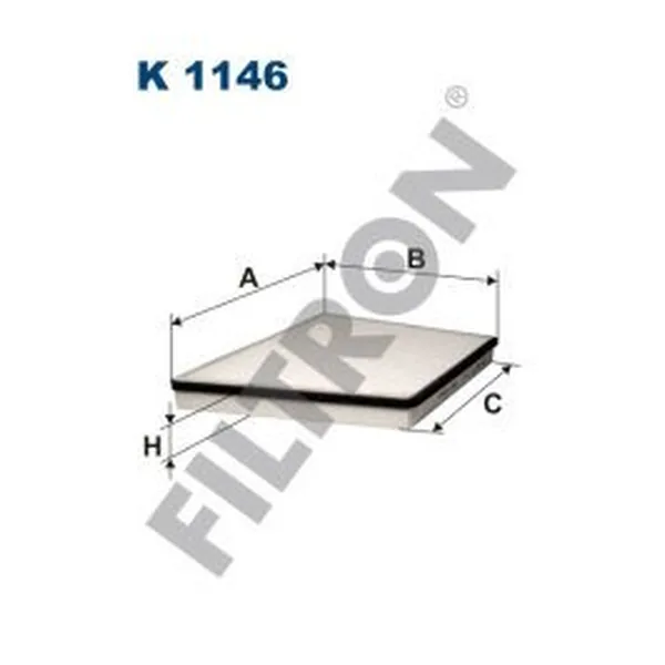 FILTRON K1146 Polen / Kabin Filtresi
