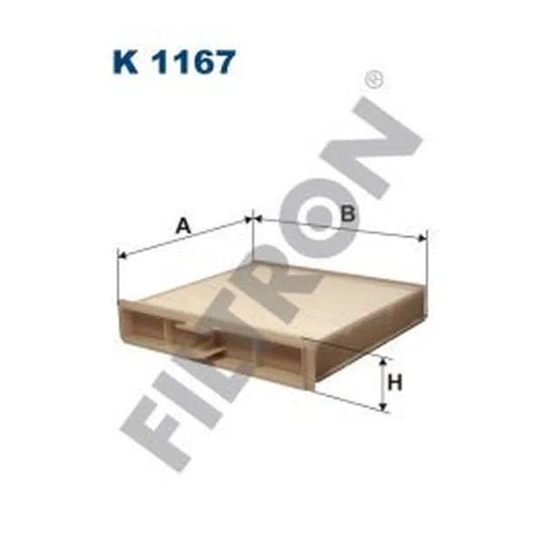 FILTRON K1167 Polen / Kabin Filtresi