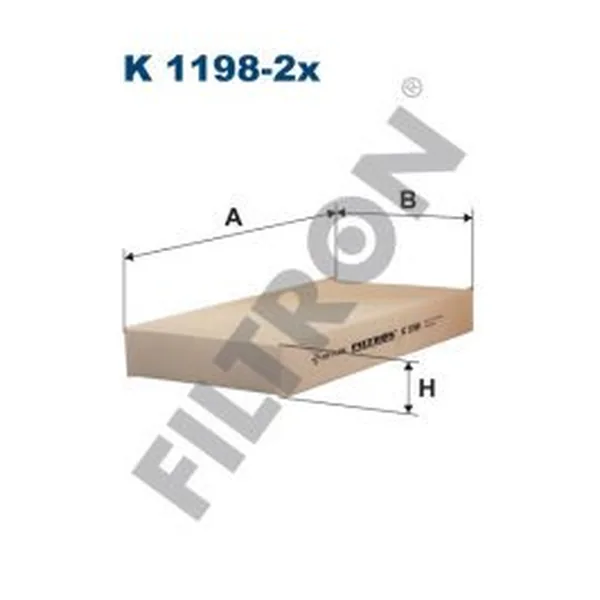 FILTRON K1198-2x Polen / Kabin Filtresi