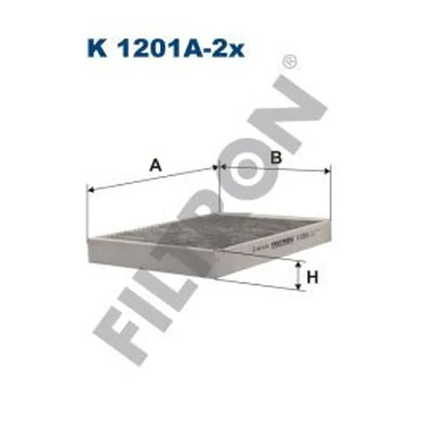 FILTRON K1201A-2x Polen / Kabin Filtresi