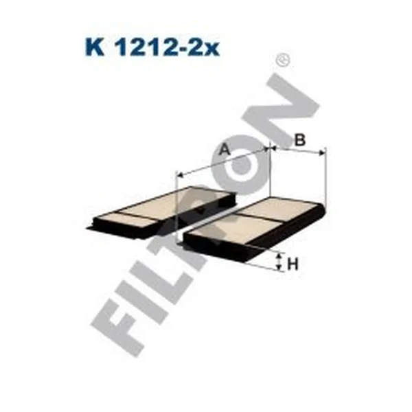 FILTRON K1212-2x Polen / Kabin Filtresi