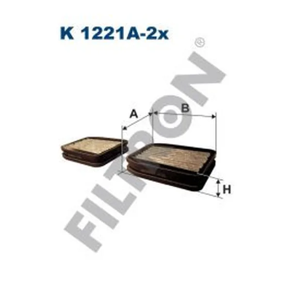 FILTRON K1221A-2x Polen / Kabin Filtresi