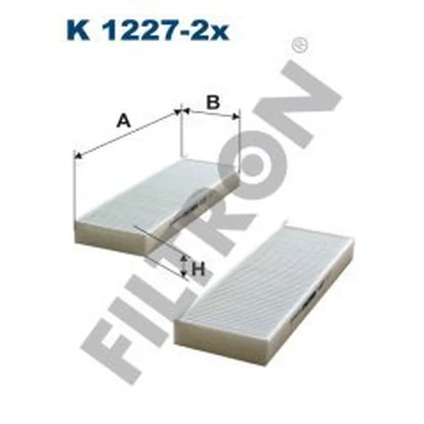 FILTRON K1227-2x Polen / Kabin Filtresi