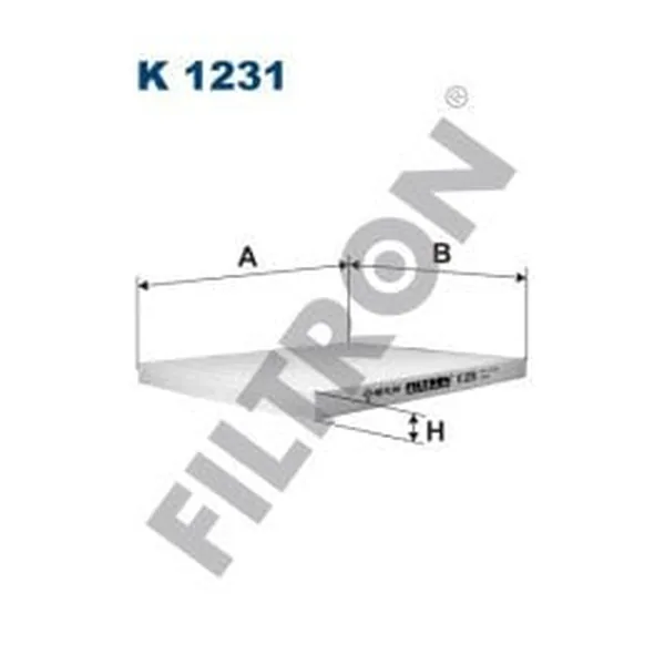 FILTRON K1231 Polen / Kabin Filtresi