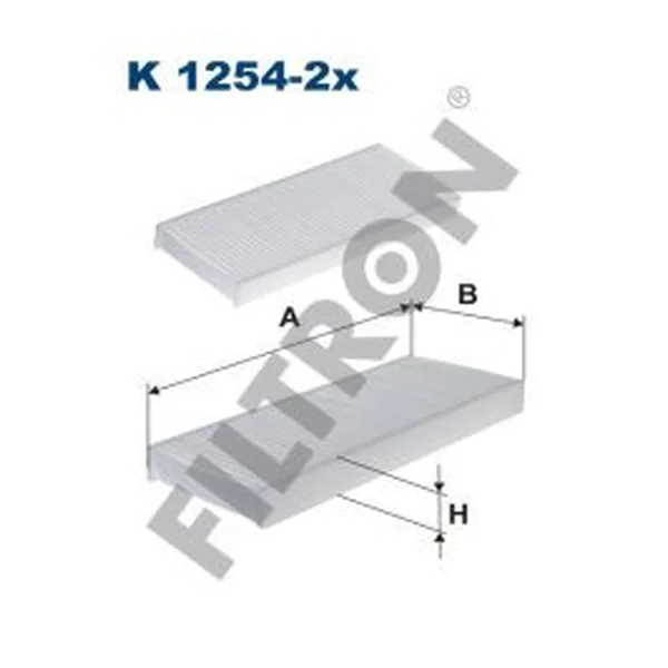 FILTRON K1254-2x Polen / Kabin Filtresi