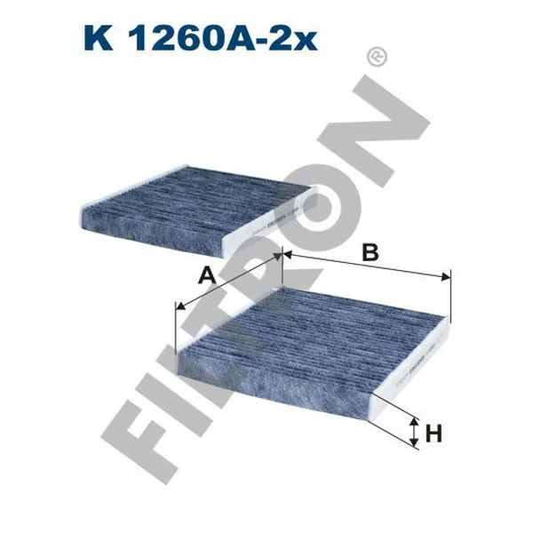 FILTRON K1260A-2x Polen / Kabin Filtresi