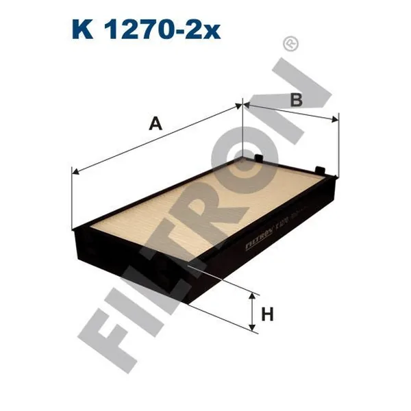 FILTRON K1270-2x Polen / Kabin Filtresi