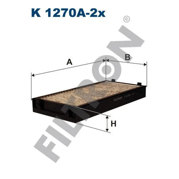 FILTRON K1270A-2x Polen / Kabin Filtresi