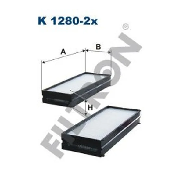 FILTRON K1280-2x Polen / Kabin Filtresi