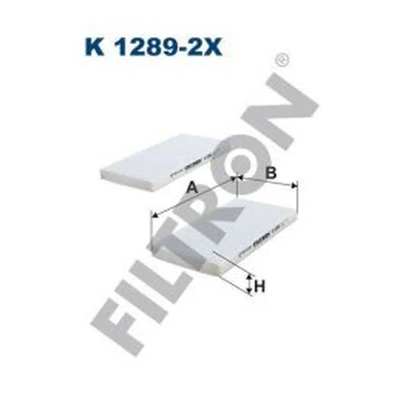 FILTRON K1289-2X Polen / Kabin Filtresi