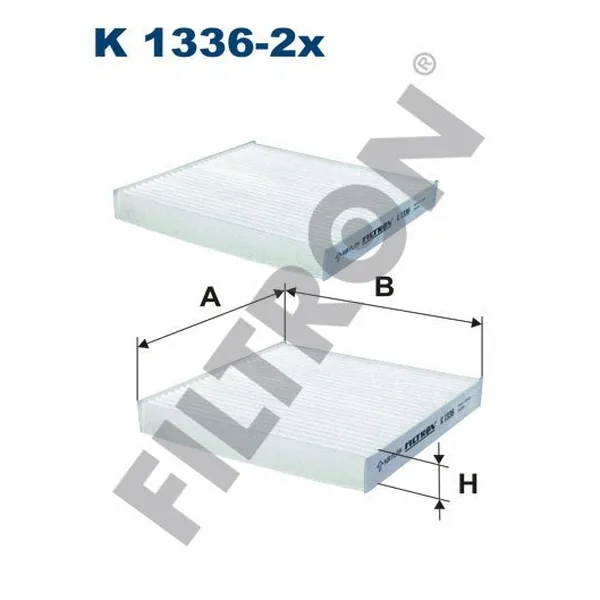 FILTRON K1336-2x Polen / Kabin Filtresi