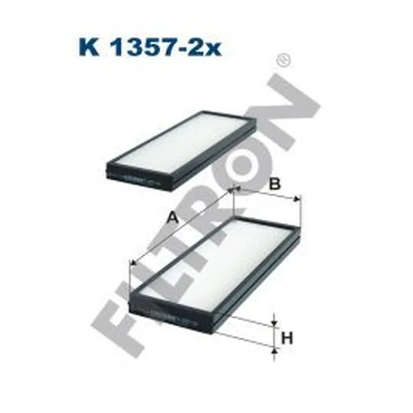 FILTRON K1357-2x Polen / Kabin Filtresi