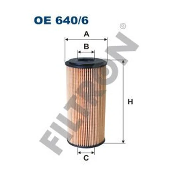 FILTRON OE640/6 Yağ Filtresi