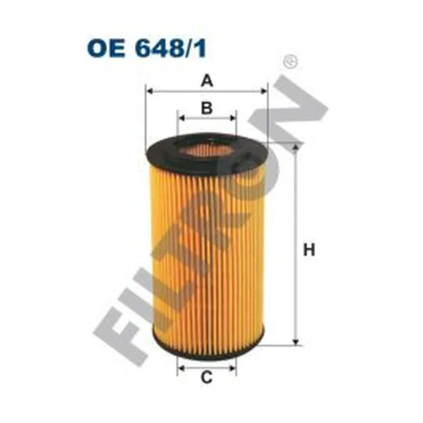 FILTRON OE648/1 Yağ Filtresi
