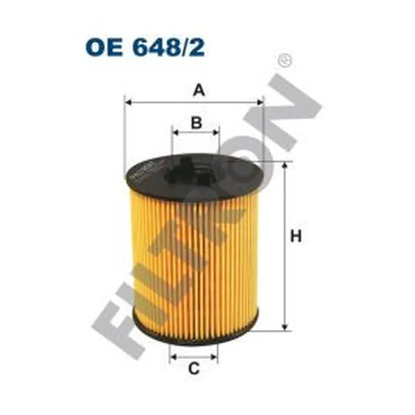 FILTRON OE648/2 Yağ Filtresi