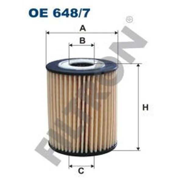 FILTRON OE648/7 Yağ Filtresi