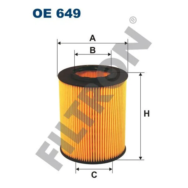 FILTRON OE649 Yağ Filtresi
