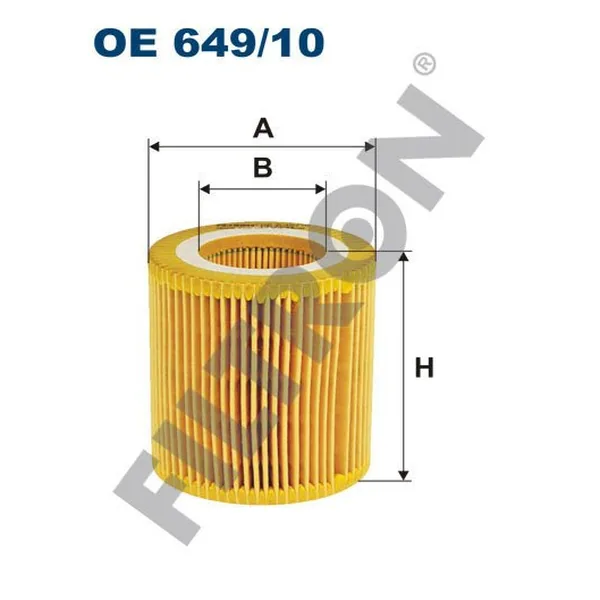 FILTRON OE649/10 Yağ Filtresi