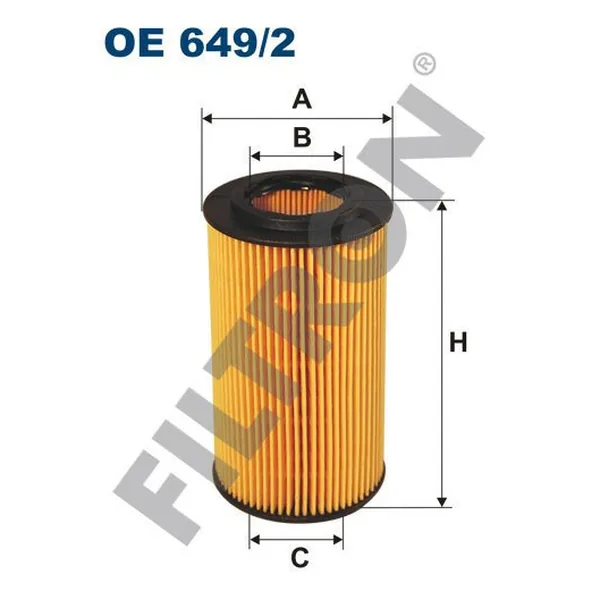 FILTRON OE649/2 Yağ Filtresi