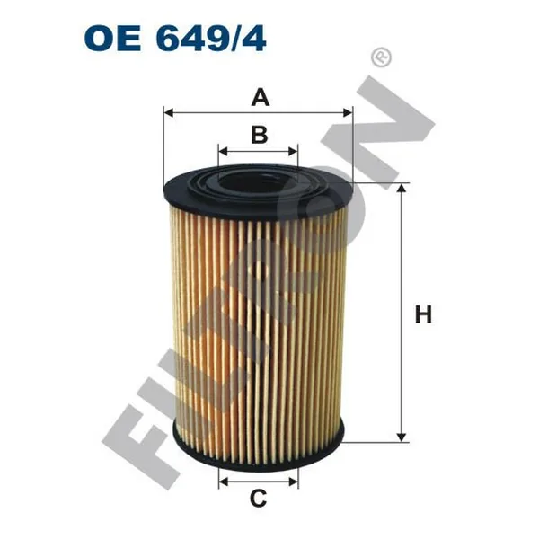 FILTRON OE649/4 Yağ Filtresi