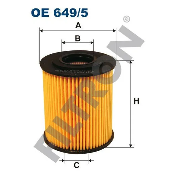 FILTRON OE649/5 Yağ Filtresi