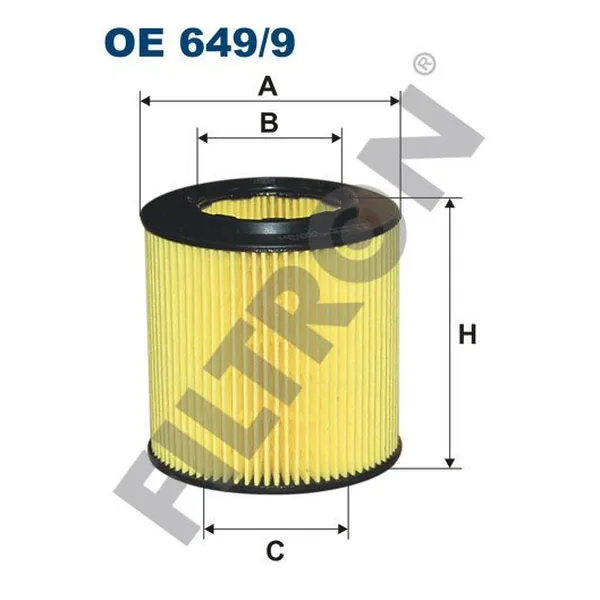 FILTRON OE649/9 Yağ Filtresi