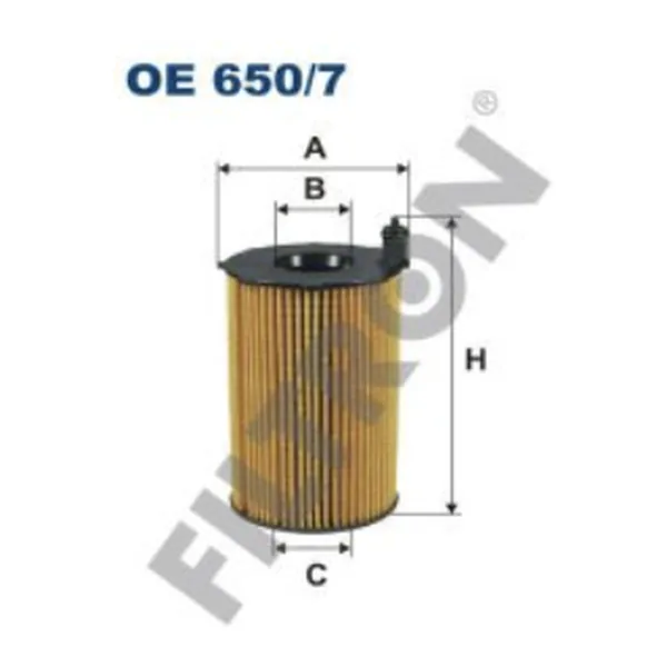 FILTRON OE650/7 Yağ Filtresi