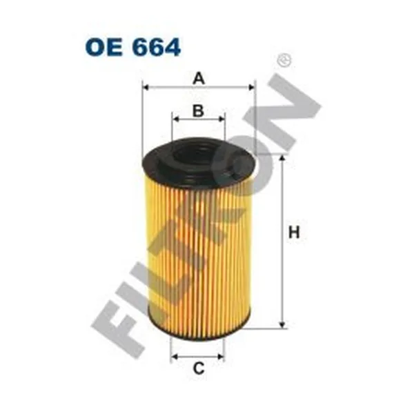 FILTRON OE664 Yağ Filtresi