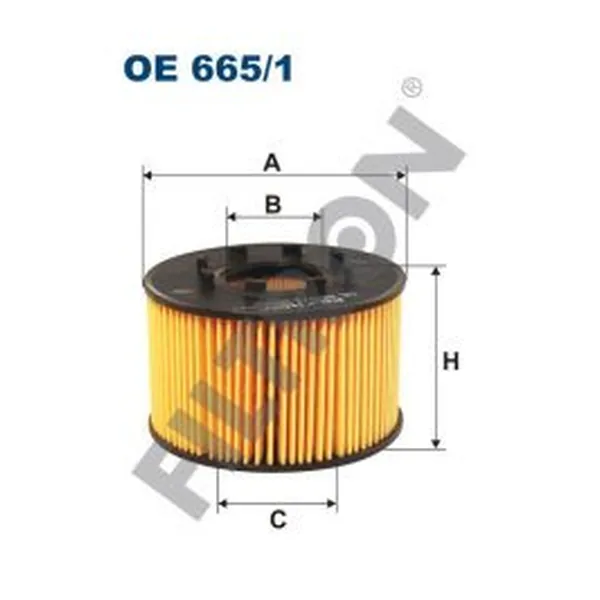 FILTRON OE665/1 Yağ Filtresi