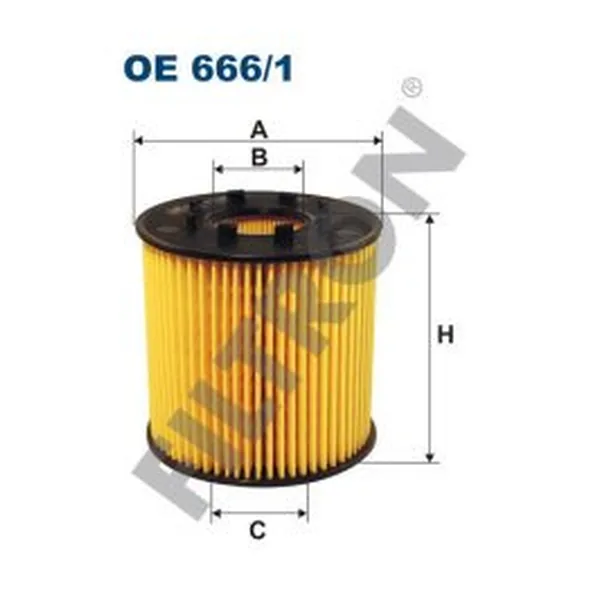 FILTRON OE666/1 Yağ Filtresi