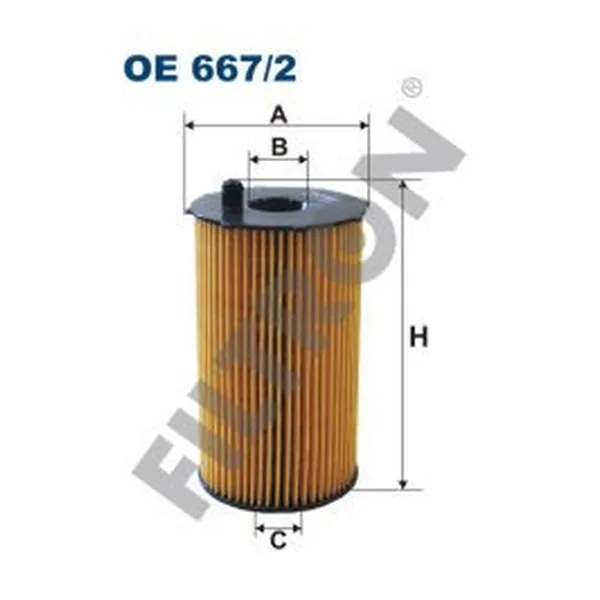 FILTRON OE667/2 Yağ Filtresi