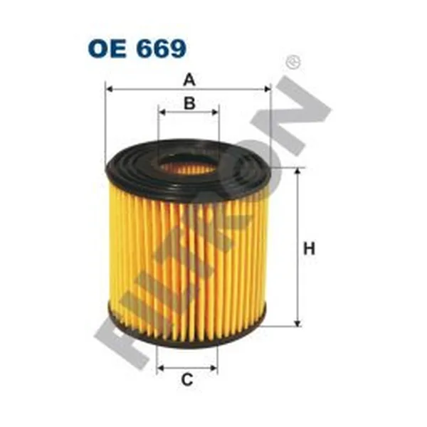FILTRON OE669 Yağ Filtresi