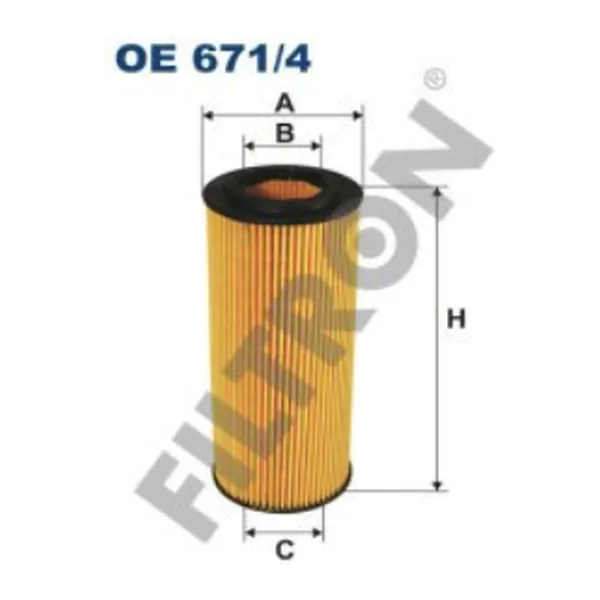 FILTRON OE671/4 Yağ Filtresi
