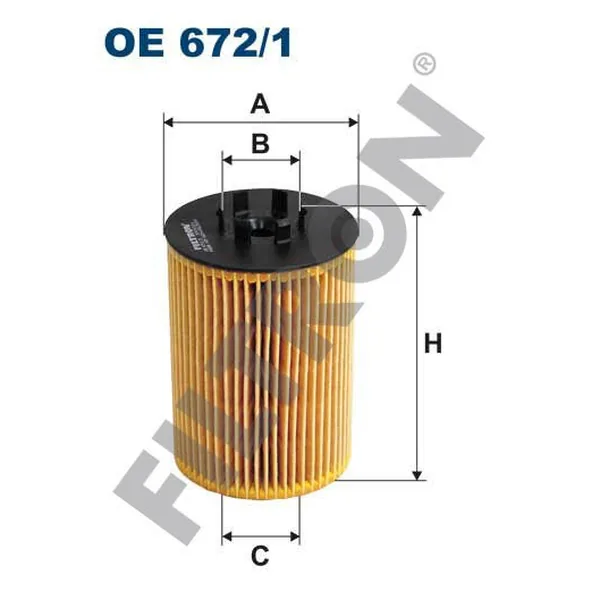 FILTRON OE672/1 Yağ Filtresi