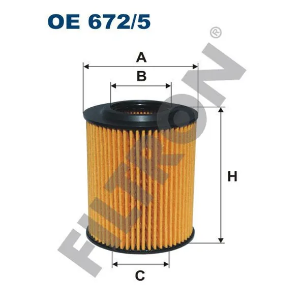 FILTRON OE672/5 Yağ Filtresi