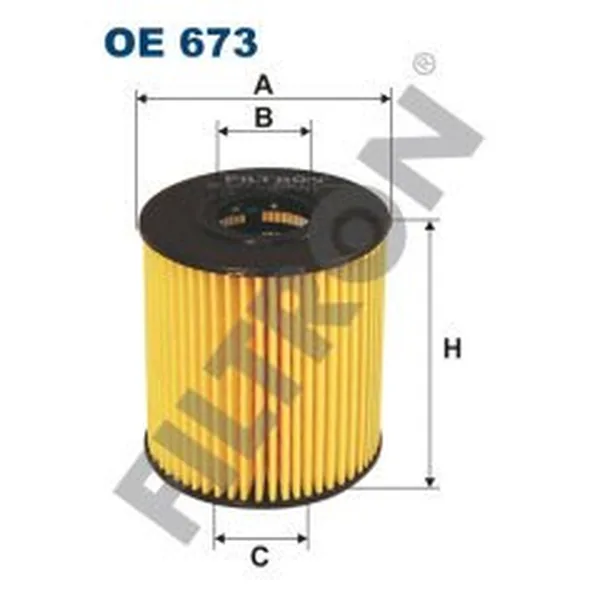 FILTRON OE673 Yağ Filtresi