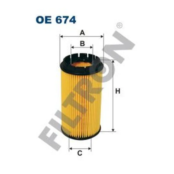 FILTRON OE674 Yağ Filtresi