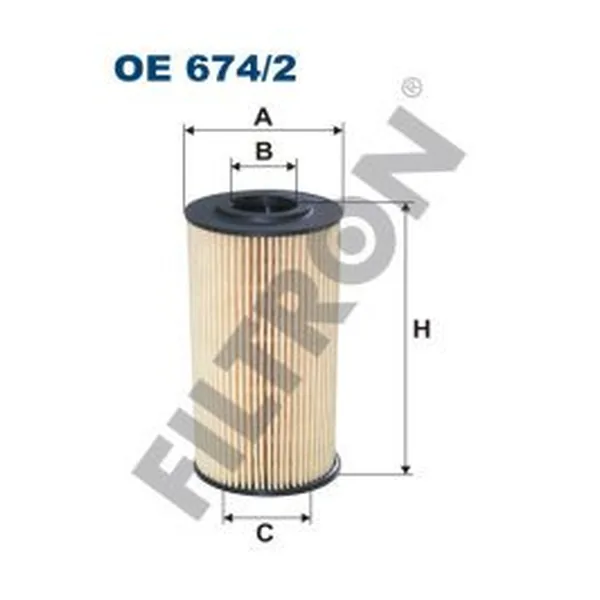 FILTRON OE674/2 Yağ Filtresi