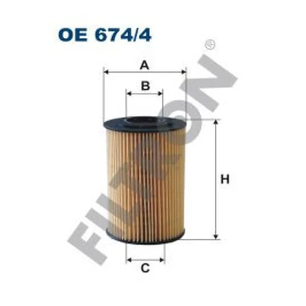 FILTRON OE674/4 Yağ Filtresi