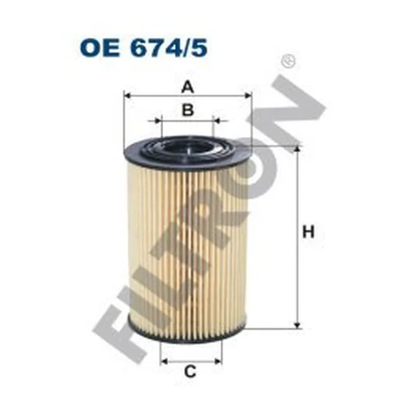 FILTRON OE674/5 Yağ Filtresi