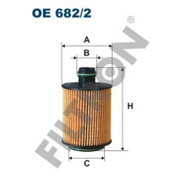 FILTRON OE682/2 Yağ Filtresi