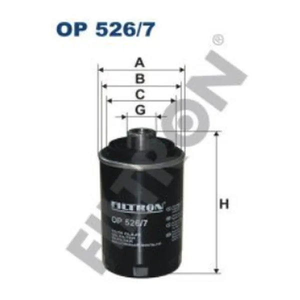 FILTRON OP526/7 Yağ Filtresi