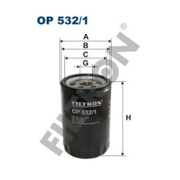 FILTRON OP532/1 Yağ Filtresi