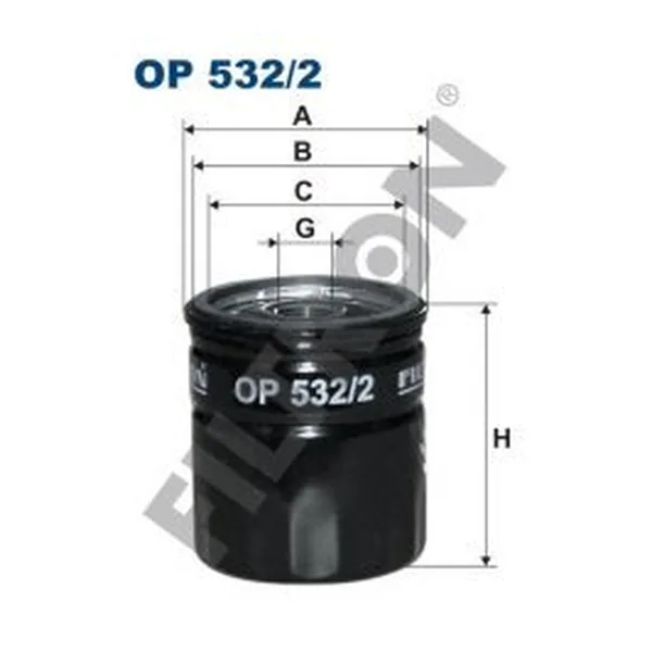 FILTRON OP532/2 Yağ Filtresi